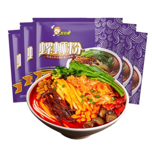 紫色好歡螺螺螄粉柳州特產米粉300g/袋